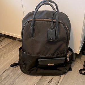 Tumi backpack gently used. Fits up to a 17” laptop lots of compartments